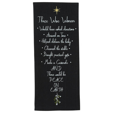 3 Wise Women Dishtowel - Park Designs - The Fox Decor